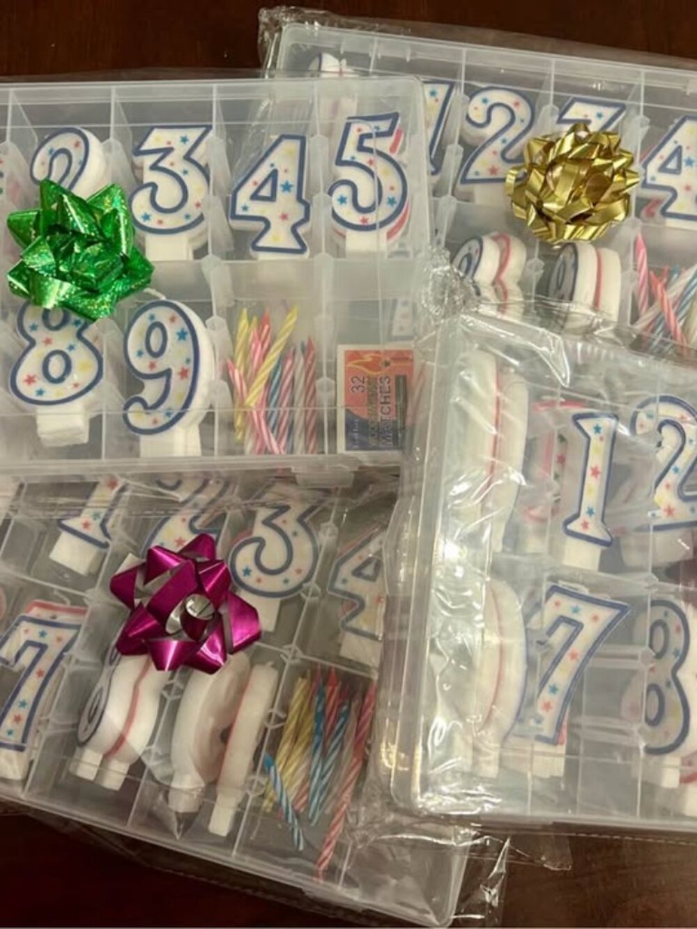 Birthday Candle Gift Box Set